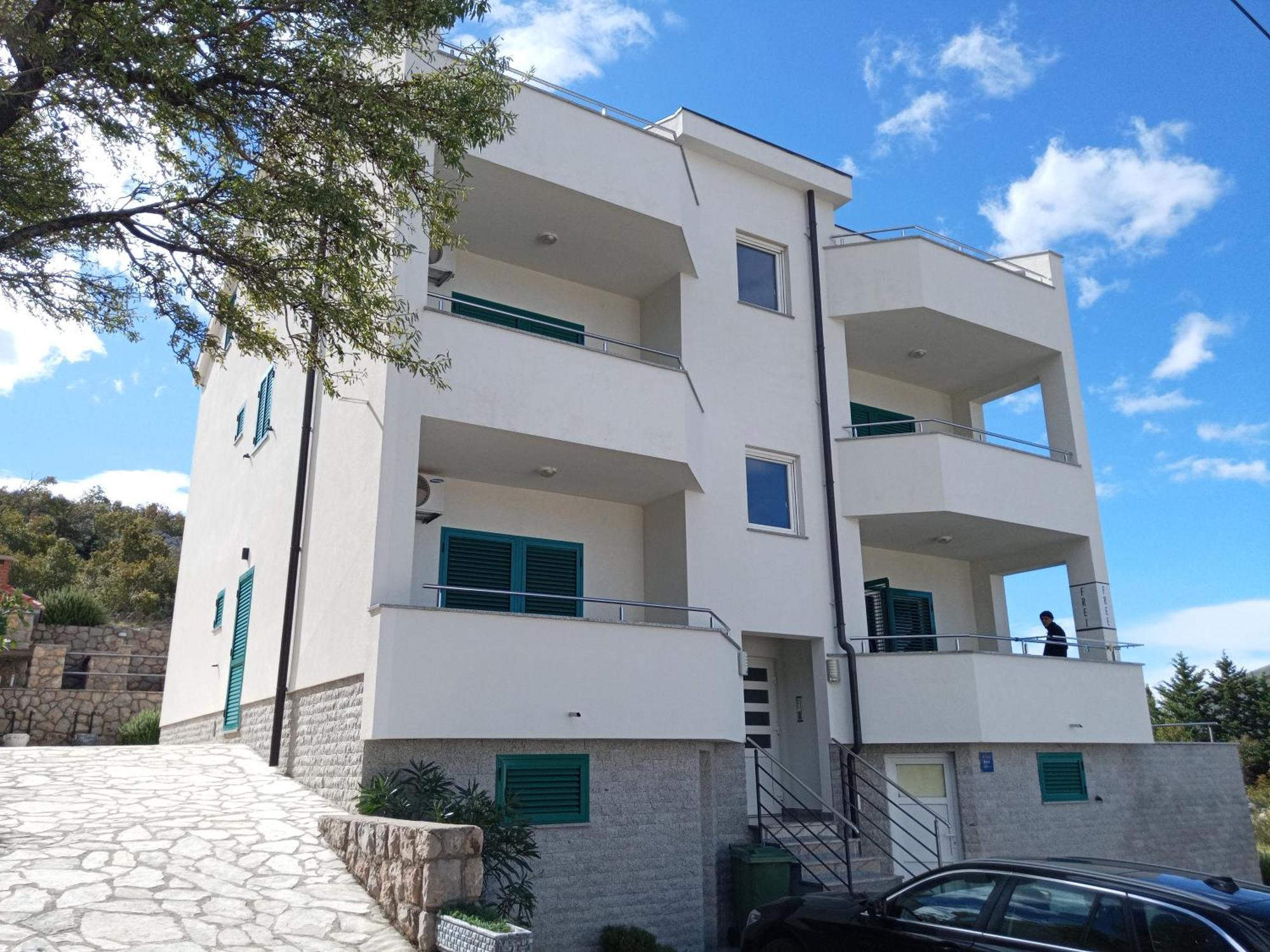 Villa Luce Apartment House Карлобаг Экстерьер фото